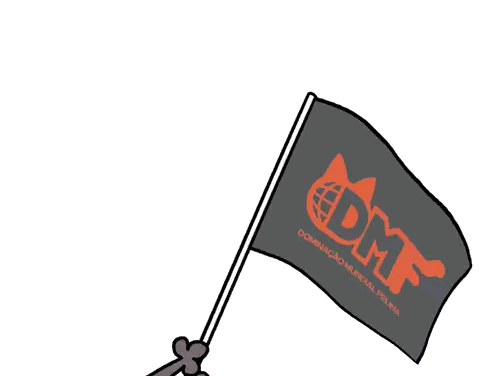 DMF Dominacao Mundial Felina Flag