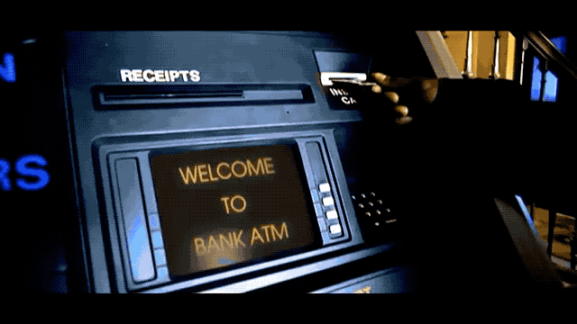 Dmx Frustrated Striking Atm Machine GIF