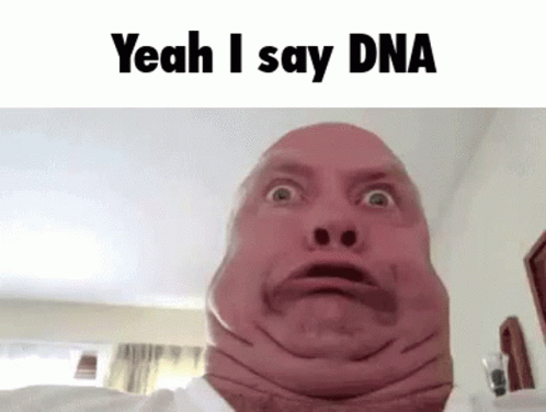 Dna Many Chins Bald Man Yeah I Say GIF