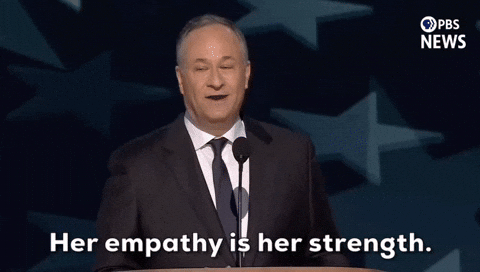 Dnc Douglas Emhoff Empathy Is Her Strength GIF