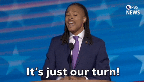 Dnc Malcolm Kenyatta Its Our Turn GIF