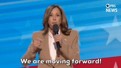 Dnc Vice President Kamala Harris Moving Forward GIF