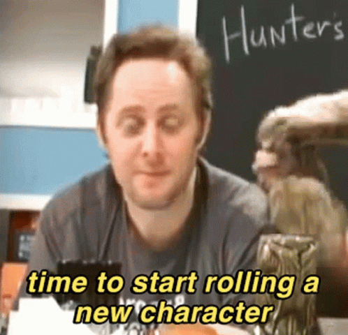 Dnd Time To Start Rolling A New Character GIF