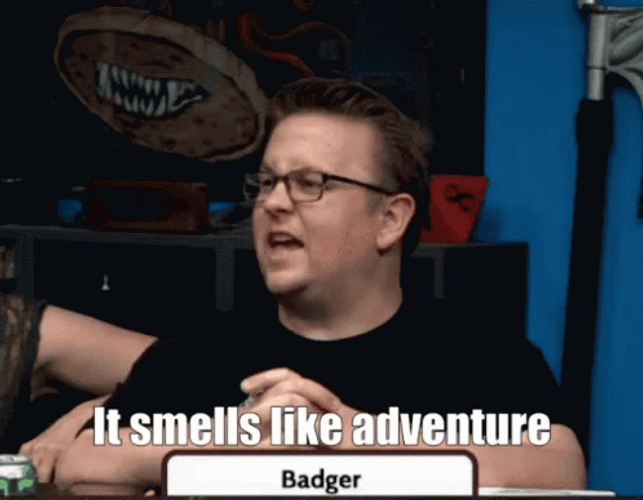 DND It Smells Like Adventure GIF