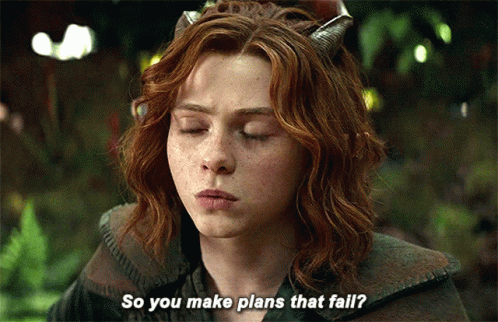 Dnd Make Plans That Fail GIF