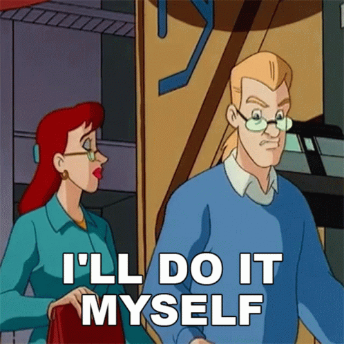Do It Do It Ghostbusters Animated Egon Spengler Myself GIF
