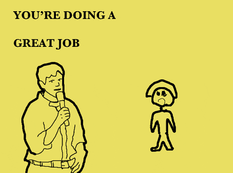 Do It Great Job Man Crumbles GIF