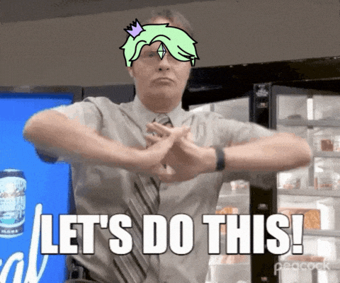 Do It Let's Do This Guy Stretching Arms GIF