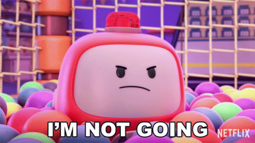 Do Not Come Because I'm Not Going Freddie Firetruck GIF