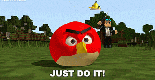 Do Or Do Not There Is No Try Angry Bird GIF
