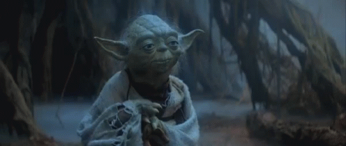 Do Or Do Not There Is No Try Cute Yoda GIF