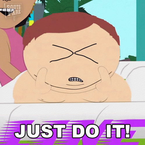 Do Or Do Not There Is No Try Eric Cartman GIF