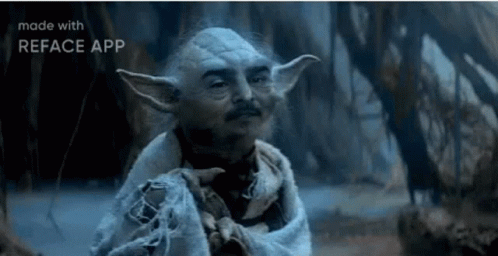 Do Or Do Not There Is No Try Yoda Reface GIF