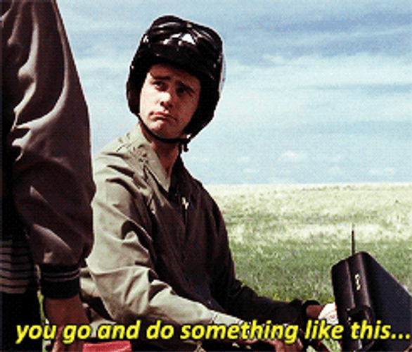 Do Something Dumb And Dumber Scooter GIF