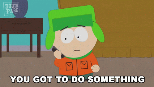Do Something Kyle Broflovski South Park GIF
