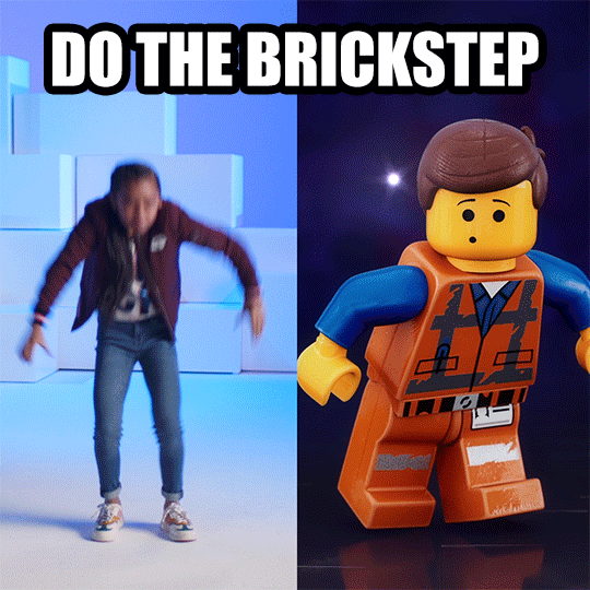 Do The Brickstep Lego GIF