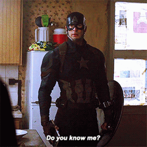 Do You Know Me I Am The Captain Now GIF