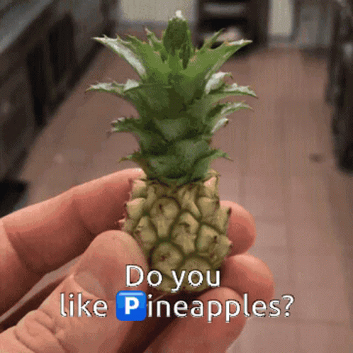 Do You Like Pineapple Mini GIF