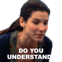 Do You Understand Sally Owens Sticker GIF