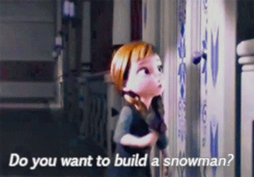 Do You Want To Build A Snowman Desperate Anna GIF