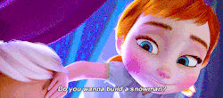 Do You Want To Build A Snowman Mischievous Anna GIF