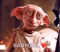Dobby Is Free Baby Girl GIF