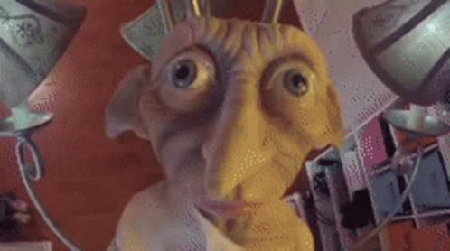 Dobby Is Free From Flying GIF