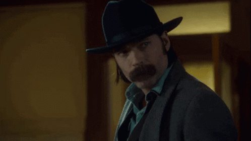 Doc Holliday Salute Loop Wynonna Earp GIF