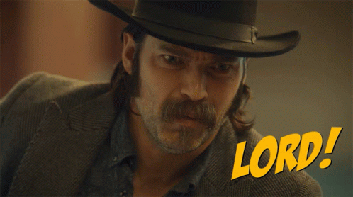 Doc Holliday Shocked Reaction Lord Wynonna Earp GIF