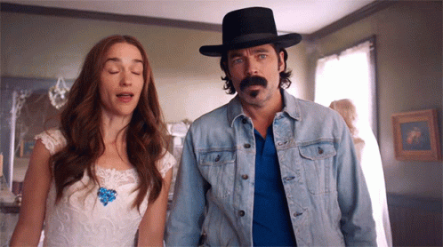 Doc Holliday Wynonna Judd Boom GIF