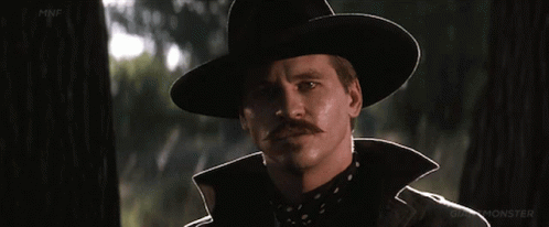 Doc Holliday You Look Like Somebody GIF