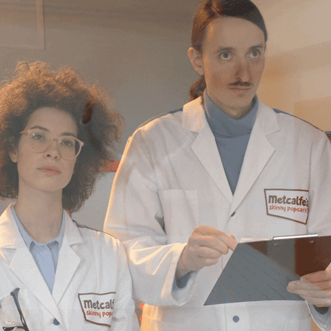 Doctor Charting Pretending To Work GIF