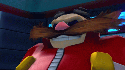 Doctor Eggman Eyebrows Up GIF