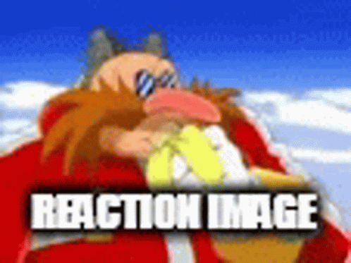 Doctor Eggman Reaction Image GIF