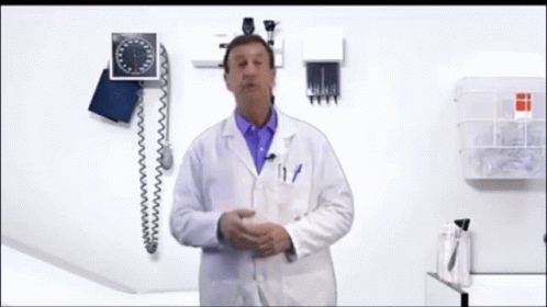 Doctor in Lab Coat