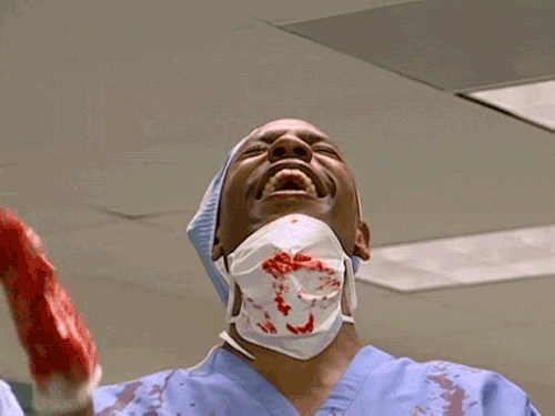 Doctor Laughing Hard GIF