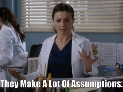Doctor Making Assumptions In Front Of Window GIF