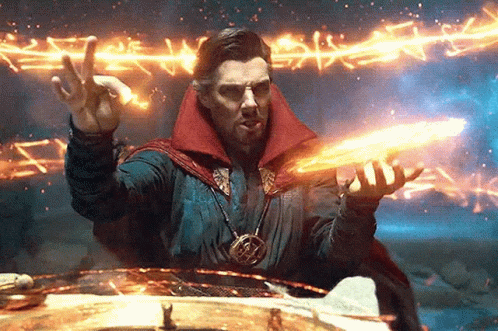 Doctor Strange Holding Spell