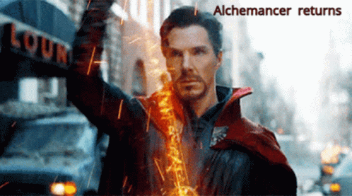 Doctor Strange Movie Poster Alchemancer Returns