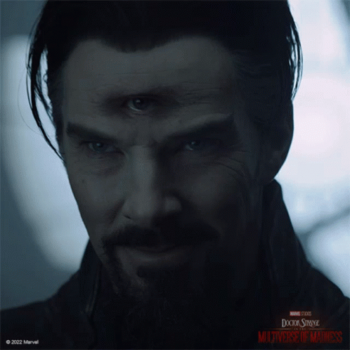 Doctor Strange Multiverse of Madness Close Up Face