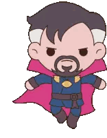 Doctor Strange With Beard and Cape