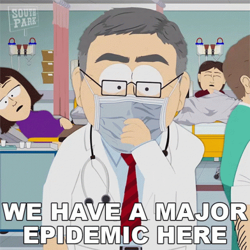 Doctor Wearing Mask Major Epidemic