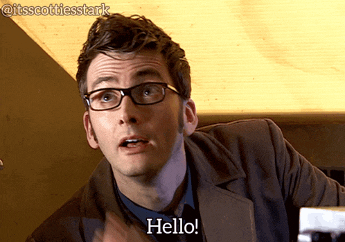 Doctor Who David Tennant Gif GIF