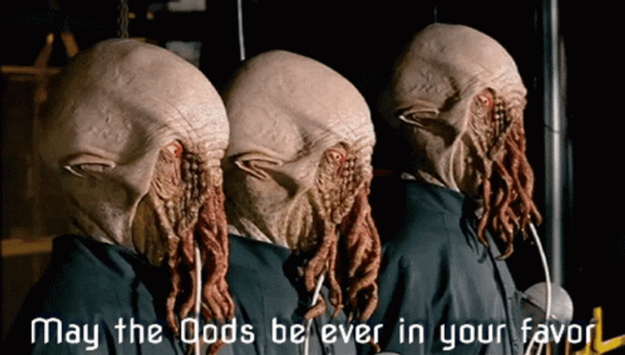 Doctor Who May The Odds Be In Your Favor GIF