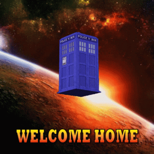 Doctor Who Welcome Home GIF