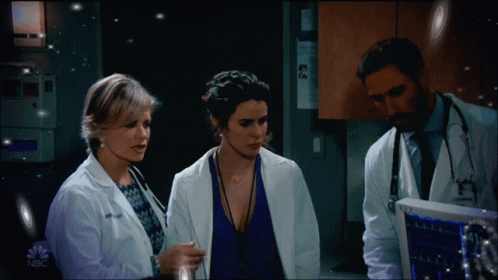 Doctors Looking at Monitor Saying NBC