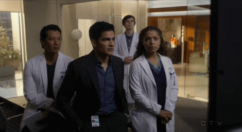 Doctors Standing in Room With CTV Logo
