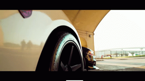 Black And White Dodge Charger GIF