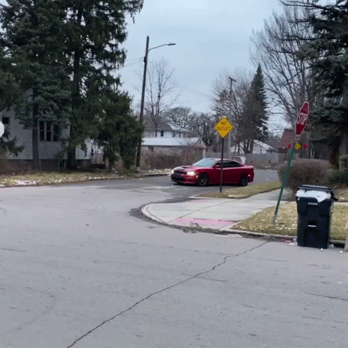 Red Dodge Charger Srt GIF