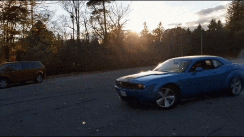 Dodge Challenger 2009 Srt8 Drift GIF